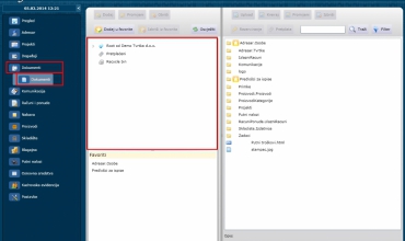 Pretplaćeni dokumenti u softCRM aplikaciji