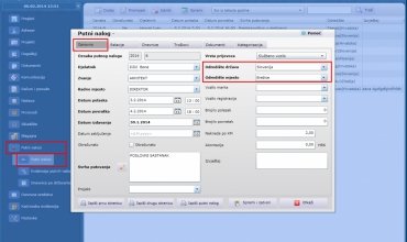 Inozemni putni nalozi u softCRM aplikaciji