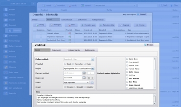 Dodjelivanje zadataka unutar softCRM rješenja